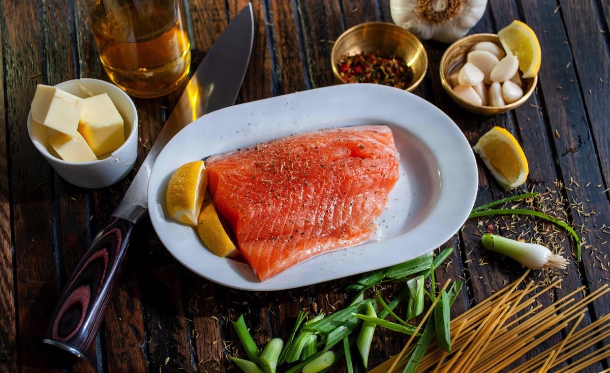 Gout: Fish has a high purine content