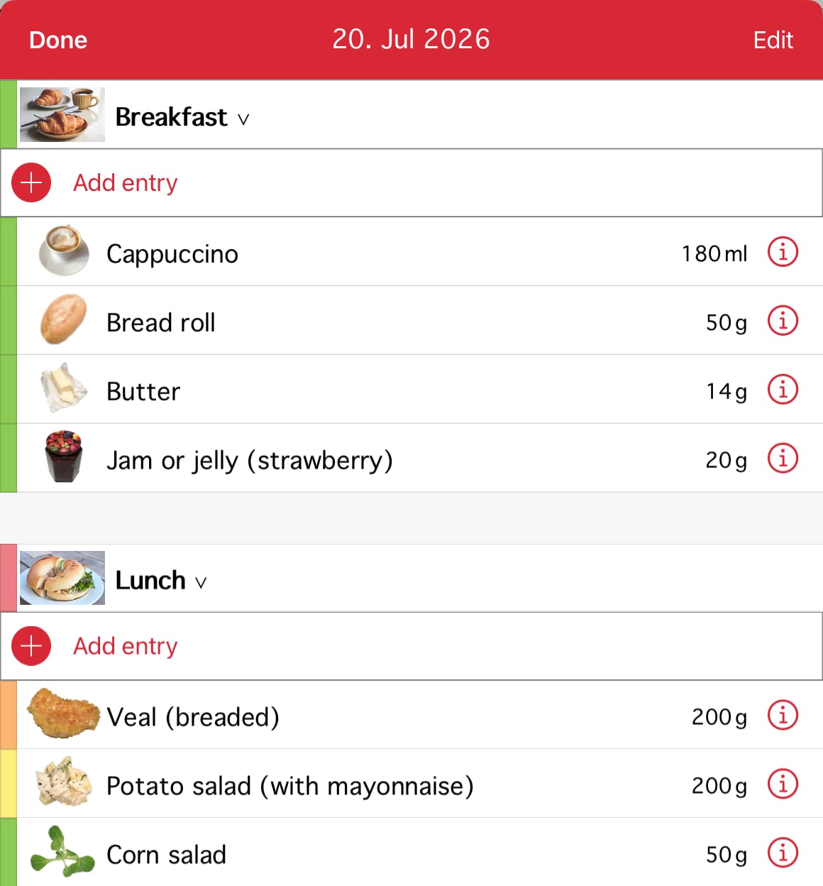food-diary-entry-purine