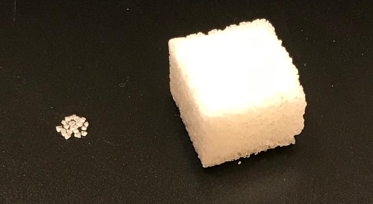 Comparison of sorbitol content of beer and pear. 